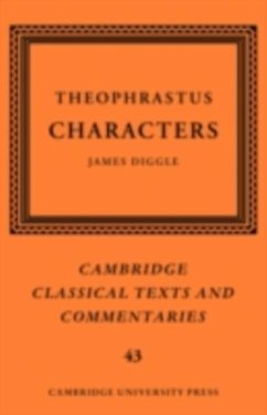 Cover Theophrastus: Characters (eBook, PDF)