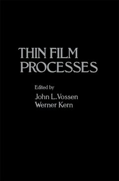 Thin Film Processes (eBook, PDF) - Vossen, John L.