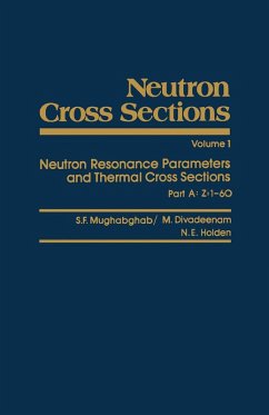 Neutron Cross Sections (eBook, PDF) - Mughabghab, S.