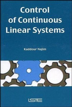Control of Continuous Linear Systems (eBook, PDF) - Najim, Kaddour
