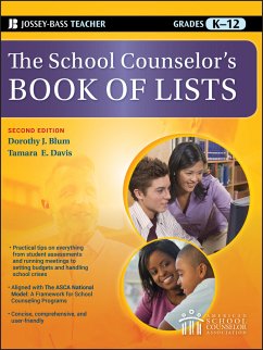 The School Counselor's Book of Lists (eBook, PDF) - Blum, Dorothy J.; Davis, Tamara E.