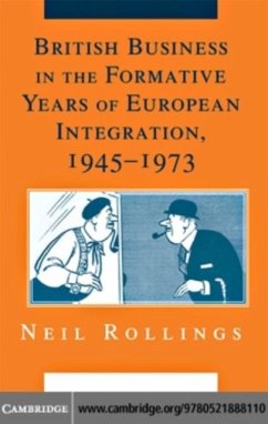Cover British Business in the Formative Years of European Integration, 1945-1973 (eBook, PDF)