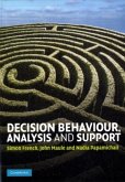Decision Behaviour, Analysis and Support (eBook, PDF)