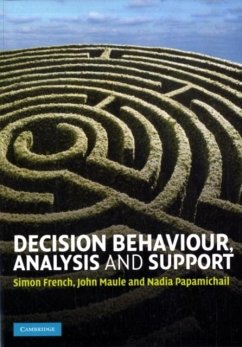Decision Behaviour, Analysis and Support (eBook, PDF) - French, Simon