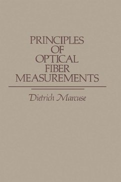 Cover Principles of Optical Fiber Measurements (eBook, PDF)