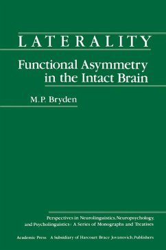 Laterality Functional Asymmetry in the Intact Brain (eBook, PDF) - Bryden, M.