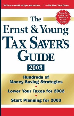 The Ernst & Young Tax Saver's Guide 2003 (eBook, PDF) - Ernst & Young Llp; Richardson, Margaret Milner