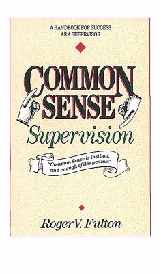 Common Sense Supervision (eBook, ePUB) - Fulton, Roger; Fulton
