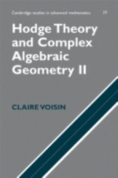 Hodge Theory and Complex Algebraic Geometry II: Volume 2 (eBook, PDF) - Voisin, Claire