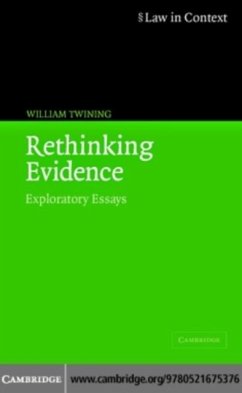 Rethinking Evidence (eBook, PDF) - Twining, William