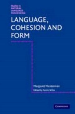 Language, Cohesion and Form (eBook, PDF) - Masterman, Margaret