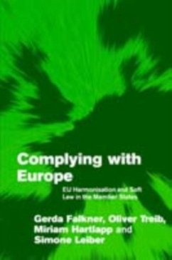 Complying with Europe (eBook, PDF) - Falkner, Gerda