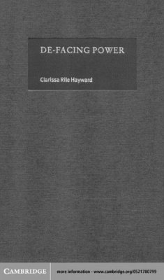 De-Facing Power (eBook, PDF) - Hayward, Clarissa Rile