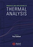 Principles and Applications of Thermal Analysis (eBook, PDF)
