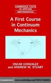 First Course in Continuum Mechanics (eBook, PDF)