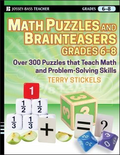 Math Puzzles and Brainteasers, Grades 6-8 (eBook, ePUB) - Stickels, Terry