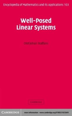Well-Posed Linear Systems (eBook, PDF) - Staffans, Olof