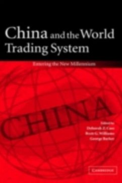 China and the World Trading System (eBook, PDF)