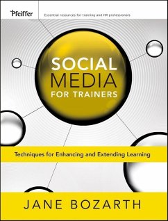 Social Media for Trainers (eBook, PDF) - Bozarth, Jane