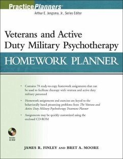 Veterans and Active Duty Military Psychotherapy Homework Planner (eBook, PDF) - Finley, James R.; Moore, Bret A.