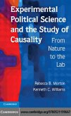 Experimental Political Science and the Study of Causality (eBook, PDF)