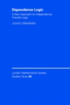 Dependence Logic (eBook, PDF) - Vaananen, Jouko