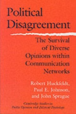 Cover Political Disagreement (eBook, PDF)