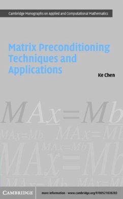Matrix Preconditioning Techniques and Applications (eBook, PDF) - Chen, Ke