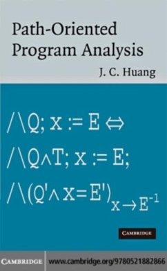 Path-Oriented Program Analysis (eBook, PDF) - Huang, J. C.