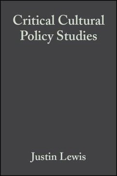 Cover Critical Cultural Policy Studies (eBook, PDF)