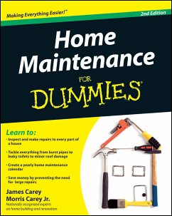Home Maintenance For Dummies (eBook, PDF) - Carey, James; Carey, Morris