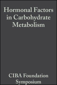 Cover Hormonal Factors in Carbohydrate Metabolism, Volume 6 (eBook, PDF)