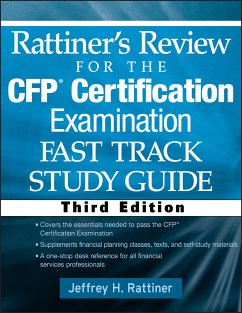 Rattiner's Review for the CFP(R) Certification Examination, Fast Track, Study Guide (eBook, PDF) - Rattiner, Jeffrey H.