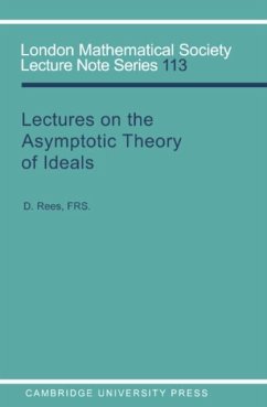 Lectures on the Asymptotic Theory of Ideals (eBook, PDF) - Rees, D.