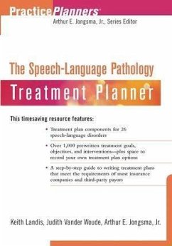 Cover The Speech and Language Pathology Treatment Planner (eBook, PDF)