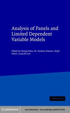 Cover Analysis of Panels and Limited Dependent Variable Models (eBook, PDF)