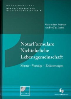 NotarFormulare Nichteheliche Lebensgemeinschaft, m. CD-ROM - Proff, Maximilian von