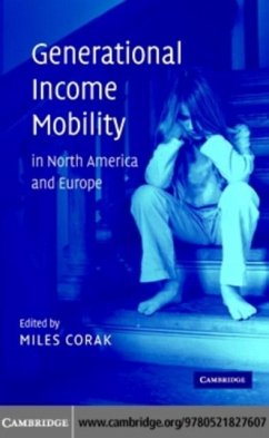 Cover Generational Income Mobility in North America and Europe (eBook, PDF)