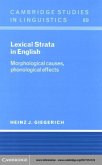 Lexical Strata in English (eBook, PDF)