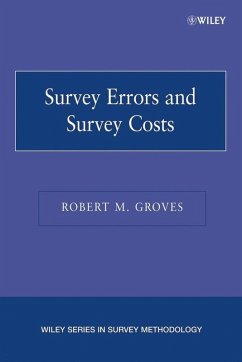 Survey Errors and Survey Costs (eBook, PDF) - Groves, Robert M.