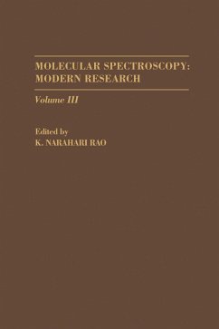 Cover Molecular Spectroscopy: Modern Research V3 (eBook, PDF)