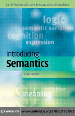 Introducing Semantics (eBook, PDF) - Riemer, Nick