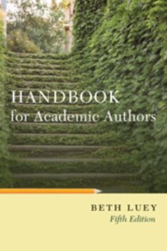 Handbook for Academic Authors (eBook, PDF) - Luey, Beth