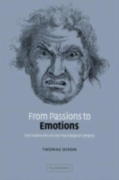 From Passions to Emotions (eBook, PDF) - Dixon, Thomas