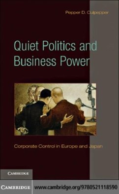 Quiet Politics and Business Power (eBook, PDF) - Culpepper, Pepper D.