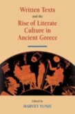 Written Texts and the Rise of Literate Culture in Ancient Greece (eBook, PDF)