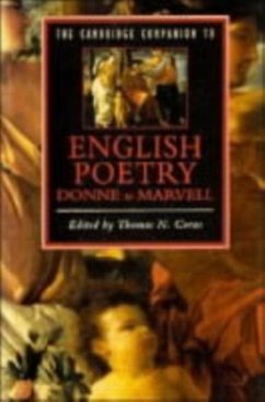 Cover Cambridge Companion to English Poetry, Donne to Marvell (eBook, PDF)