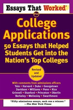 Essays that Worked for College Applications (eBook, ePUB) - Curry, Boykin; Kasbar, Brian