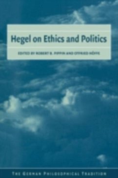 Cover Hegel on Ethics and Politics (eBook, PDF)