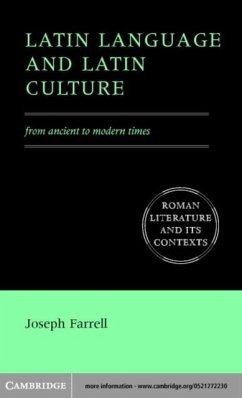 Cover Latin Language and Latin Culture (eBook, PDF)